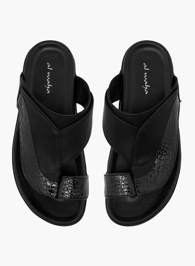 Al Waha Boys Toe Loop Detail Arabic Sandals Ramadan Collection